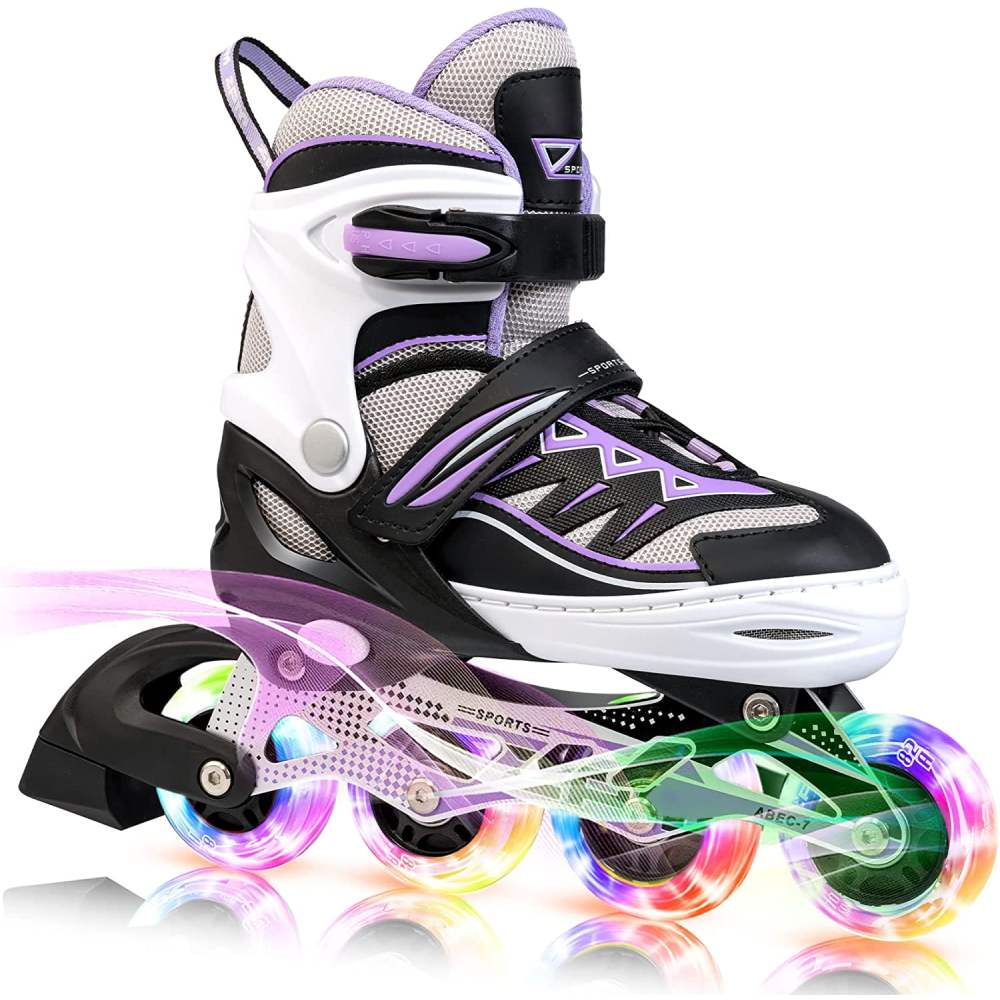 Rollerblades Skates, Purple / Small - Little Kids (28.5-32 EU): image 4