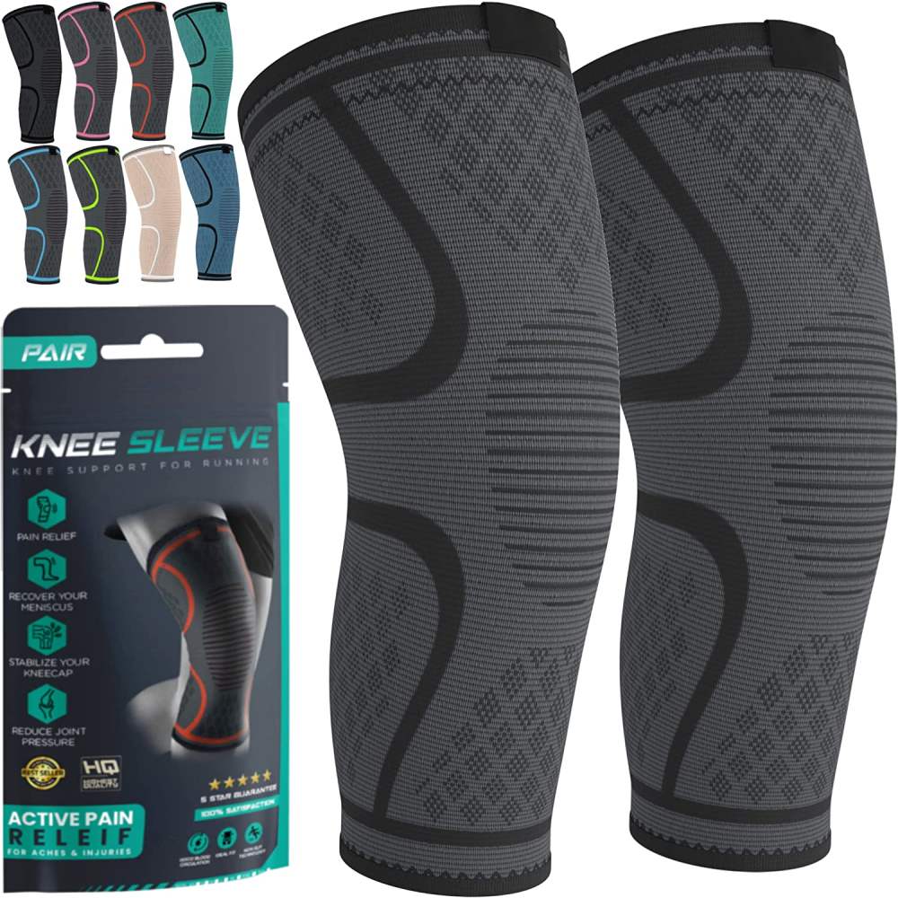 Knee Brace Pads, Purple / Medium: image 1